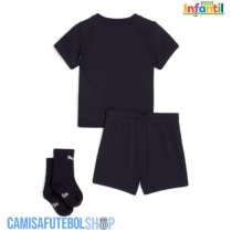 Camisa de time de futebol Olympique de Marseille Replicas 2º Equipamento Infantil 2025-26 Manga Curta (+ Calças curtas)